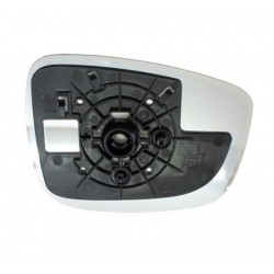 Piastra specchietto termica con vetro sx