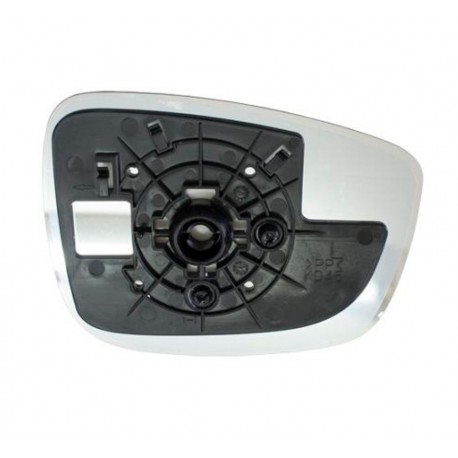 Piastra specchietto termica con vetro sx