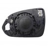 Piastra specchietto termica con vetro dx