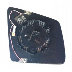 Piastra specchietto termica con vetro antiabbagliante 4 pin sx