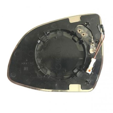 Piastra specchietto termica con vetro antiabbagliante 4 pin dx