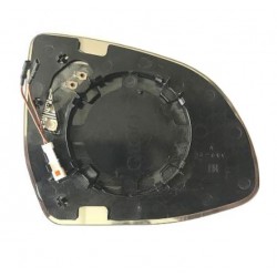 Piastra specchietto termica con vetro antiabbagliante 4 pin sx