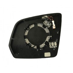 Piastra specchietto termica con vetro asferico antiabbagliante 4 pin dx