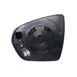 Piastra specchietto termica con vetro sx