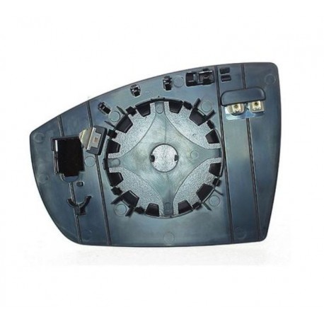 Piastra specchietto termica con vetro asferico dx