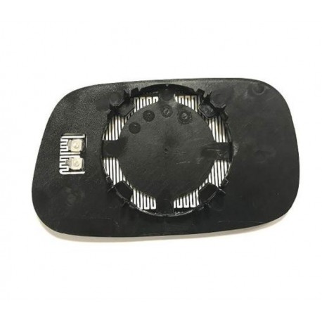 Piastra specchietto termica con vetro sx