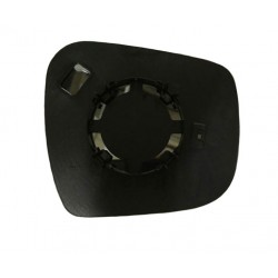 Piastra specchietto con vetro sx