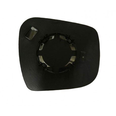 Piastra specchietto con vetro sx