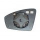 Piastra specchietto termica con vetro dx