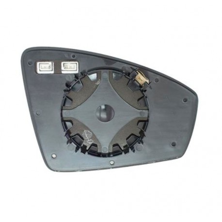 Piastra specchietto termica con vetro sx