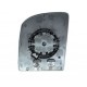 Piastra specchietto superiore con vetro dx