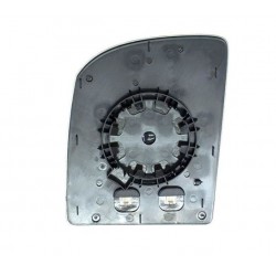 Piastra specchietto superiore termica con vetro dx