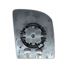 Piastra specchietto superiore termica con vetro sx