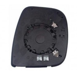 Piastra specchietto con vetro sx