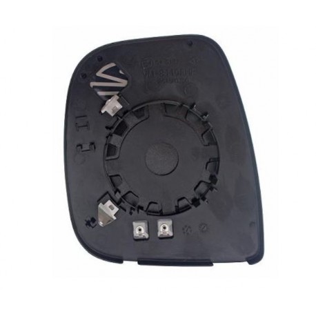 Piastra specchietto termica con vetro dx