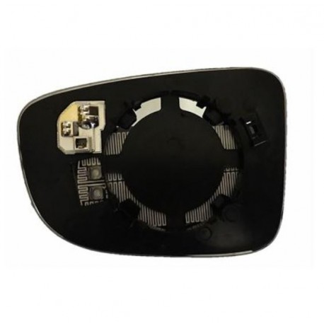 Piastra specchietto termica con vetro blind spot dx