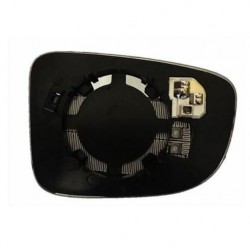 Piastra specchietto termica con vetro blind spot sx