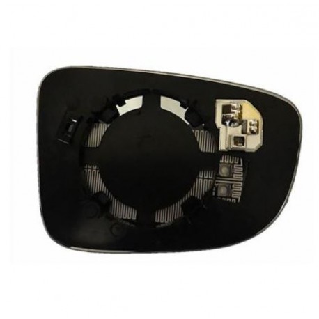 Piastra specchietto termica con vetro blind spot sx