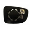 Piastra specchietto termica con vetro blind spot sx