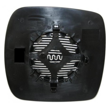 Piastra specchietto con vetro lato bilaterale