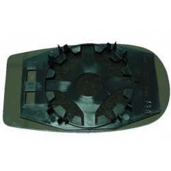 Piastra specchietto con vetro lato guida - sx