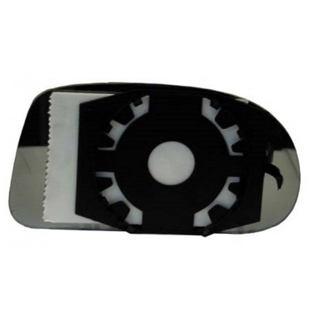 Piastra specchietto con vetro lato guida - sx