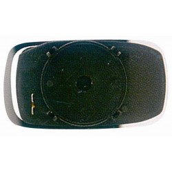 Piastra specchietto con vetro lato guida - sx