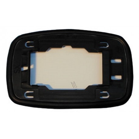 Piastra specchietto con vetro lato guida - sx