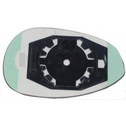 Piastra specchietto con vetro lato guida - sx