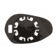 Piastra specchietto con vetro lato guida - sx