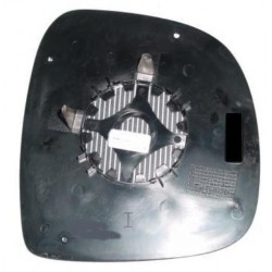 Piastra specchietto con vetro lato guida - sx