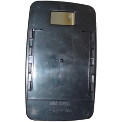 Piastra specchietto con vetro lato guida - sx