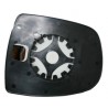 Piastra specchietto con vetro lato guida - sx