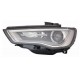 Proiettore Xenon D3S a led parabola interna grigia sx