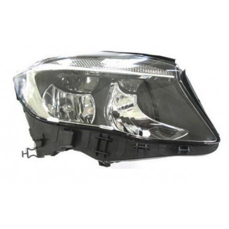 Proiettore H7 - H15 parabola nera dx