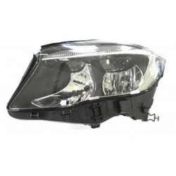 Proiettore H7 - H15 parabola nera sx