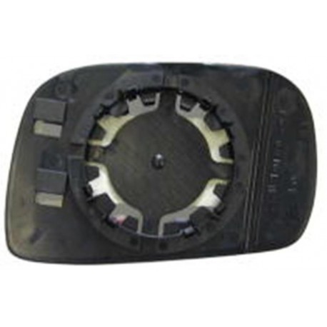 Piastra specchietto con vetro lato guida - sx