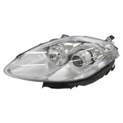 Proiettore H1 - H1 parabola cromata freccia bianca sx