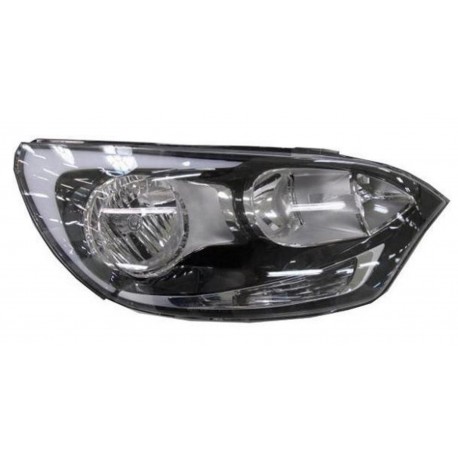 Proiettore H7 - H1 - PY21 con luce diurna parabola nera dx