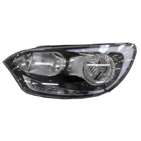 Proiettore H7 - H1 - PY21 con luce diurna parabola nera sx