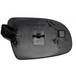 Piastra specchietto con vetro lato guida - sx