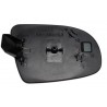 Piastra specchietto con vetro lato guida - sx