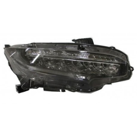 Proiettore a led parabola nera dx