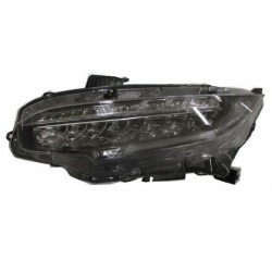 Proiettore a led parabola nera sx