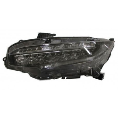 Proiettore a led parabola nera sx