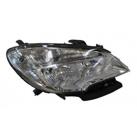 Proiettore H7 - HB3 - WY21W - W21 parabola cromata dx