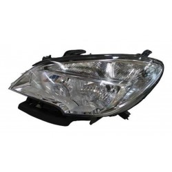 Proiettore H7 - HB3 - WY21W - W21 parabola cromata sx