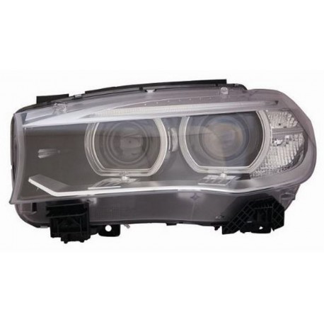 Proiettore Xenon D1S - PY24W a led parabola nera sx