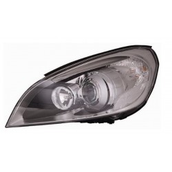 Proiettore Xenon D3S - H9 - HY21W AFS a led parabola nera sx