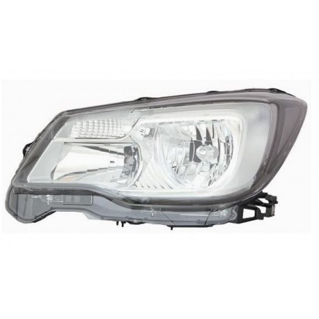 Proiettore H11 - HB3 - WY21W parabola nera sx